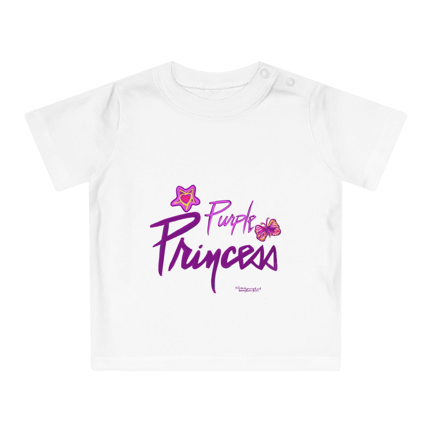 Prince - Purple Princess - Princess - Baby T-Shirt - Prince t shirt - Prince t-shirt - Prince onesie - Prince tee - Prince baby - Purple R