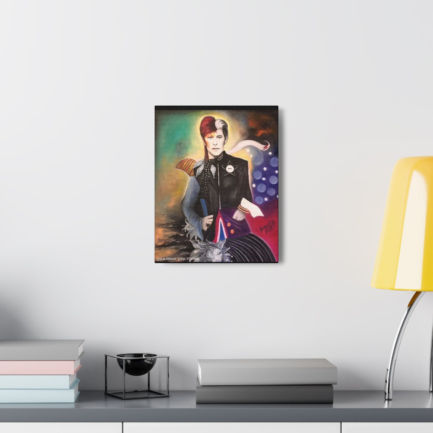 Bowie Art by SCP - Bowie wall art - David Bowie