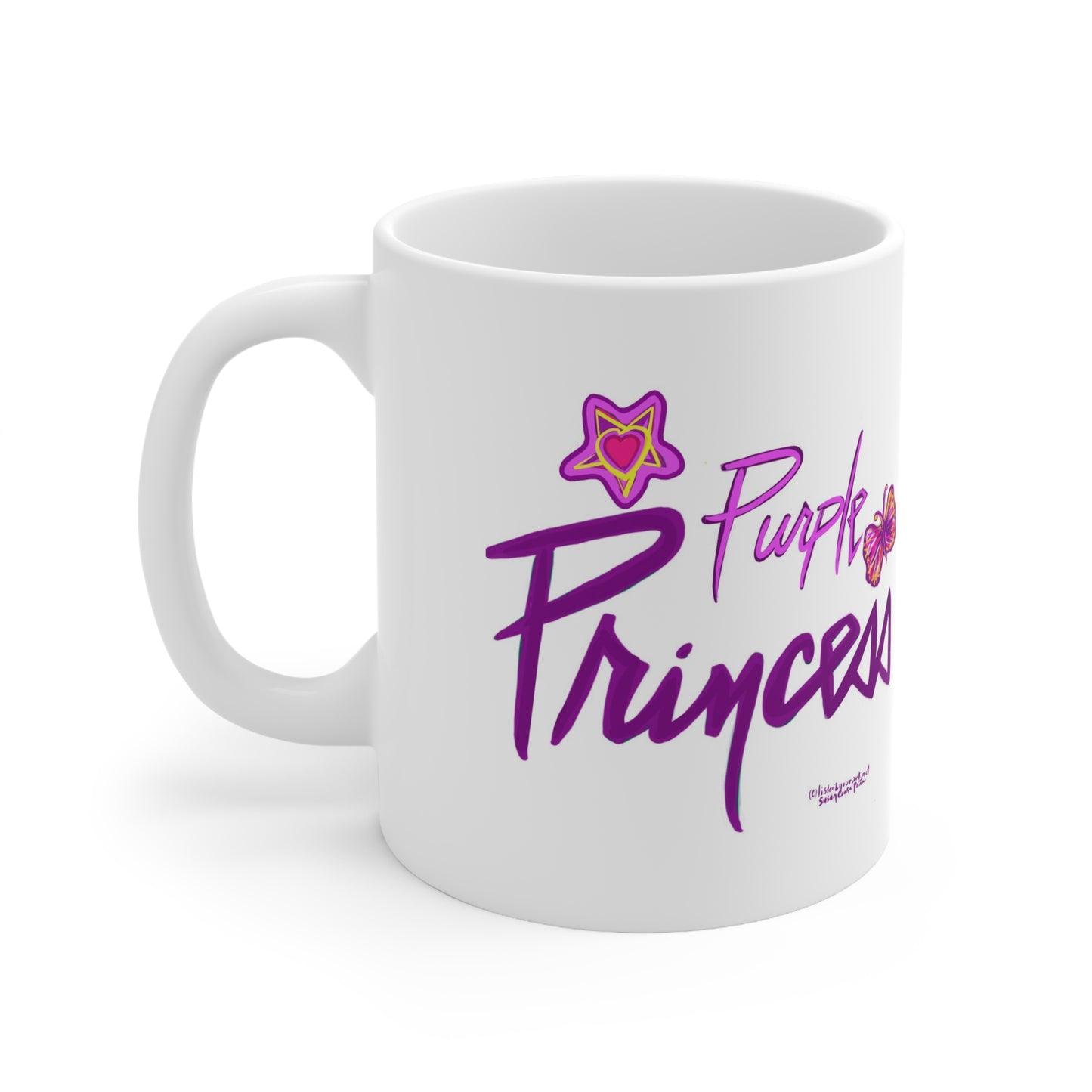 Original Art Purple Prince - coffee mug - Prince - Purple Rain - Prince mugs - Purple Rain Movie - Prince fans - Prince gifts