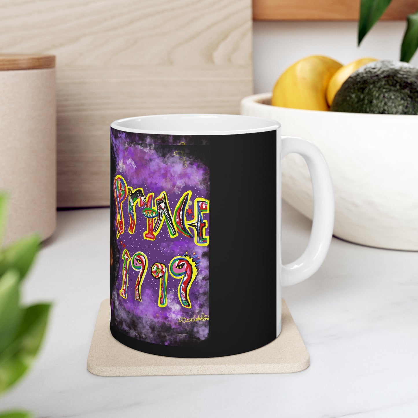 Original Art Prince-Inspired 1999 mug - prince coffee mug - Prince - Purple Rain - Prince mugs - Purple Rain - Prince quote - Prince Lyric