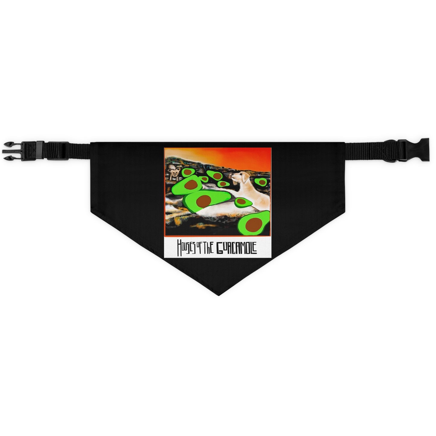 Sir Brennan Rock and roll Pet - Dog - Cat - Bandana Collar - Dog bandanas - Cat Bandanas - Custom pet bandanas - Led Zeppelin - Robert plant