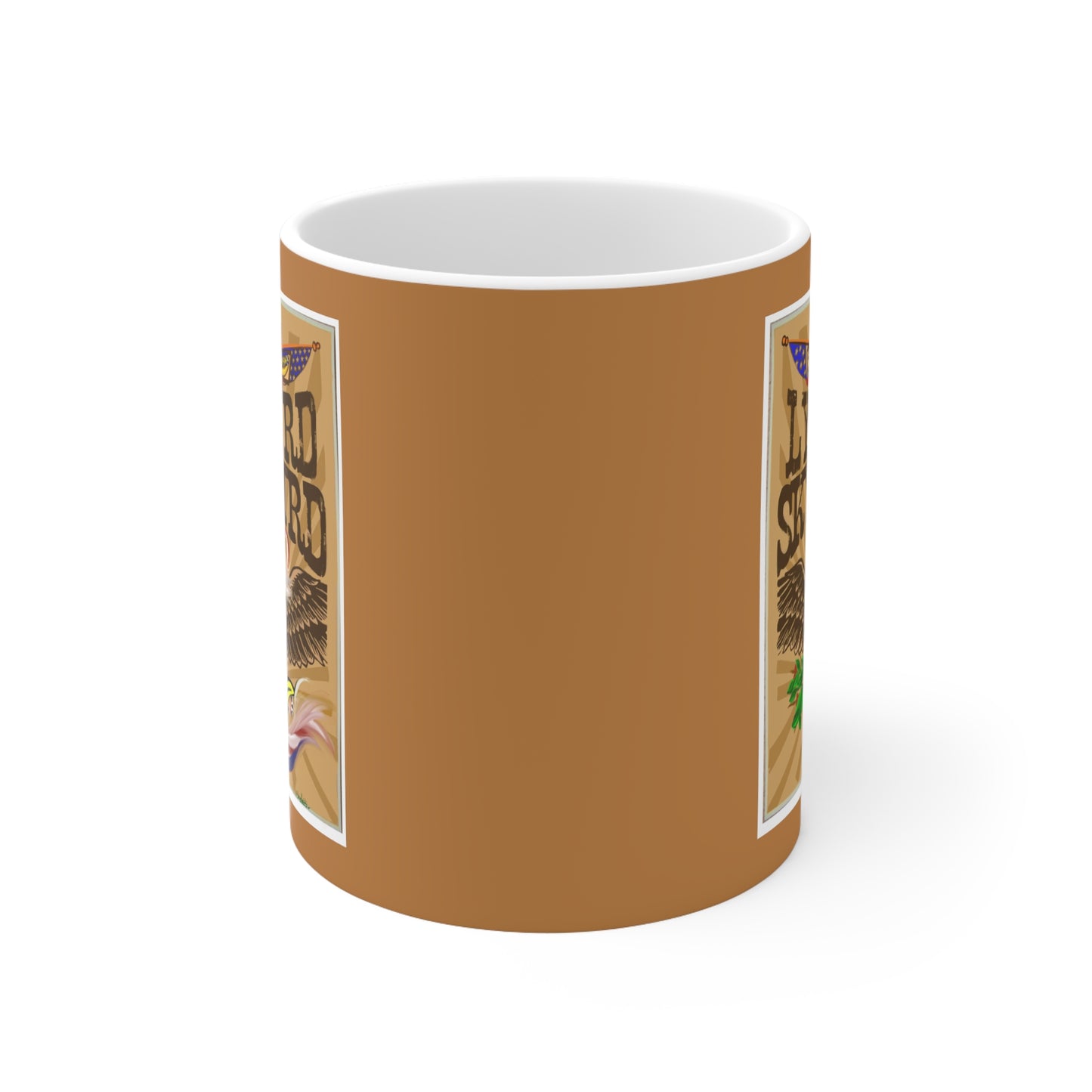Sir Brennan Lynird Skybird - inspired by - Lynyrd Skynyrd - free bird - Ceramic Coffee Mug - Lynyrd Skynyrd - Skynyrd gifts - funny mugs