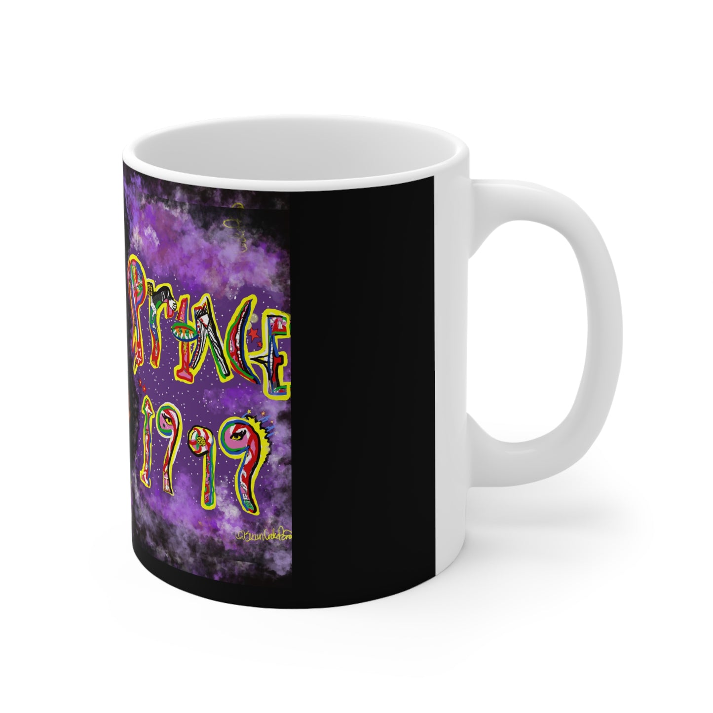 Original Art Prince-Inspired 1999 mug - prince coffee mug - Prince - Purple Rain - Prince mugs - Purple Rain - Prince quote - Prince Lyric