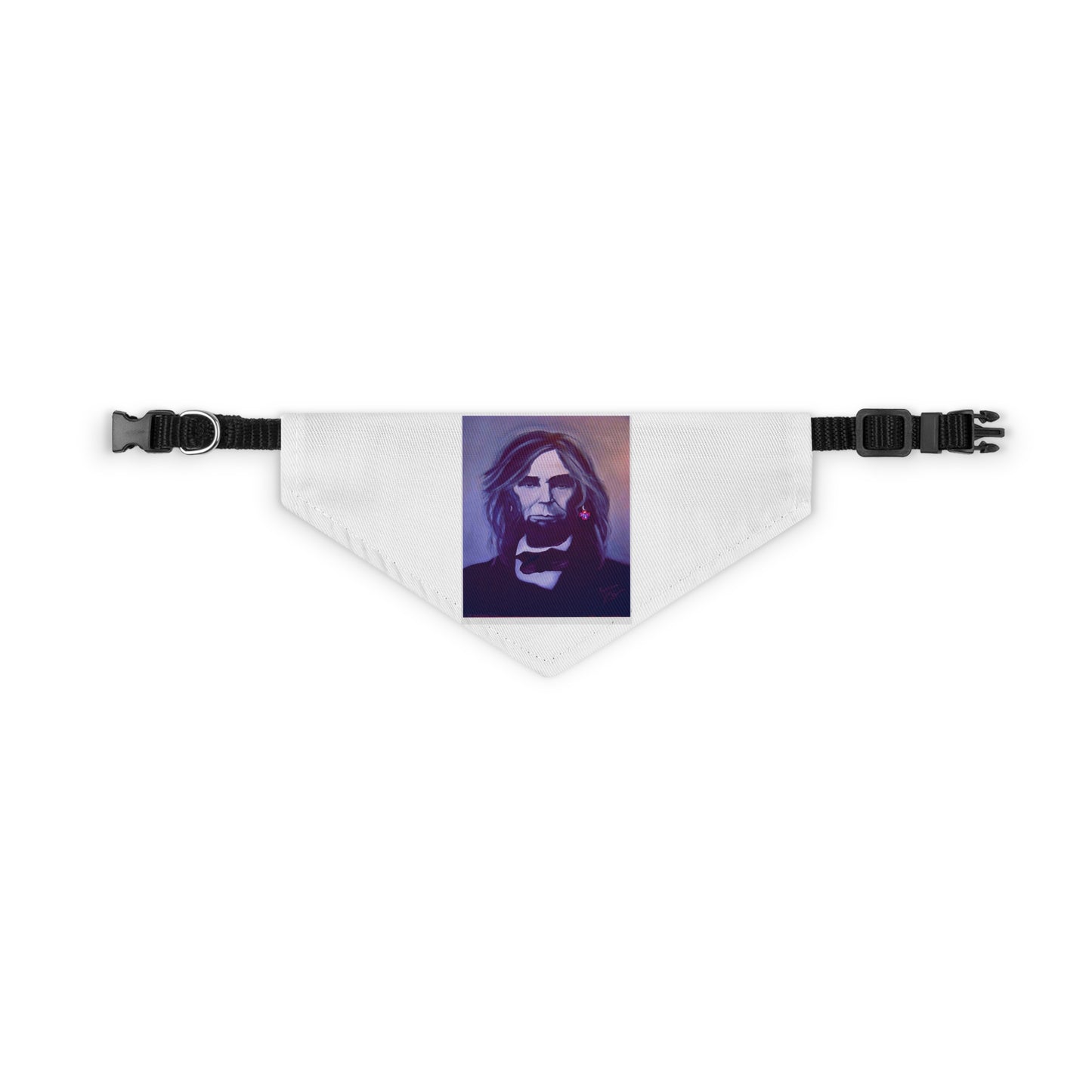 Rock and Roll Abe Lincoln - Pet - Dog - Cat - Bandana Collar - Dog bandanas - Cat Bandanas - bandanas - Abraham Lincoln