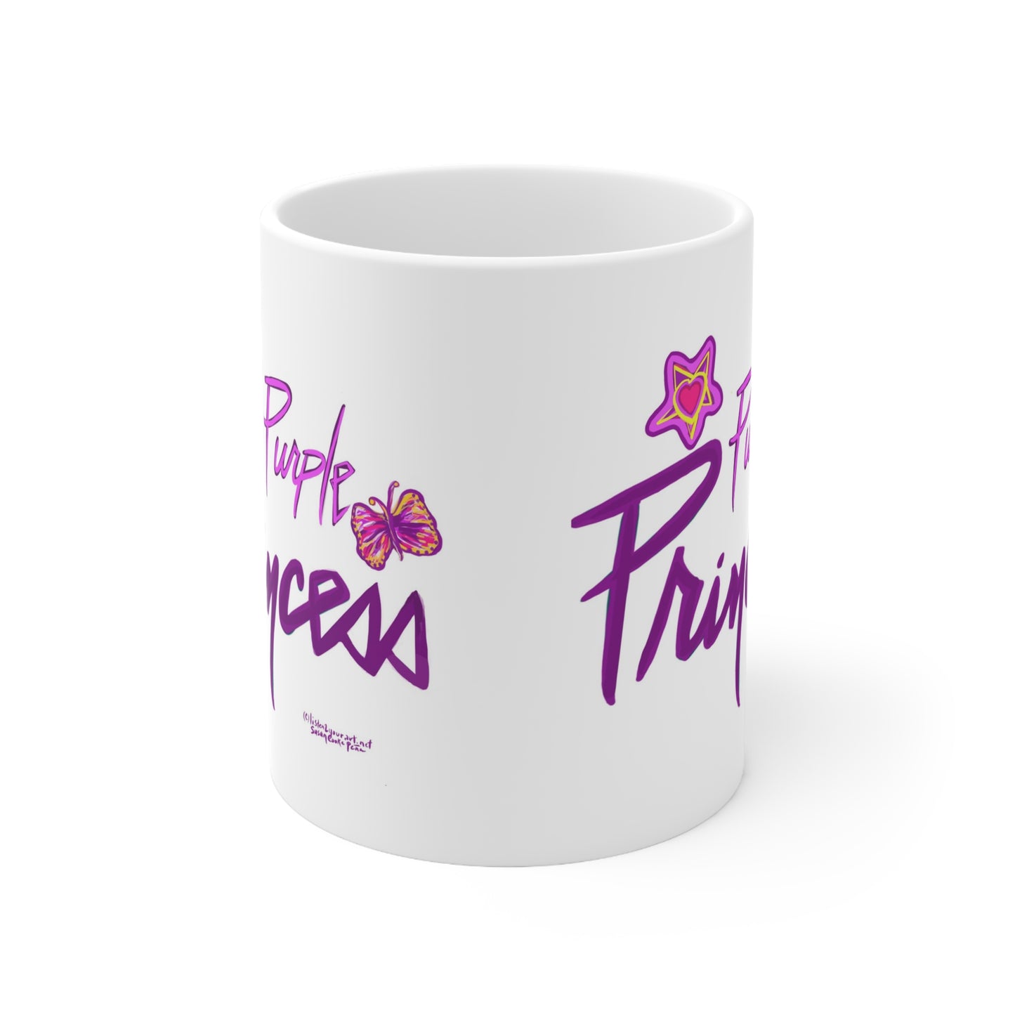 Original Art Purple Prince - coffee mug - Prince - Purple Rain - Prince mugs - Purple Rain Movie - Prince fans - Prince gifts