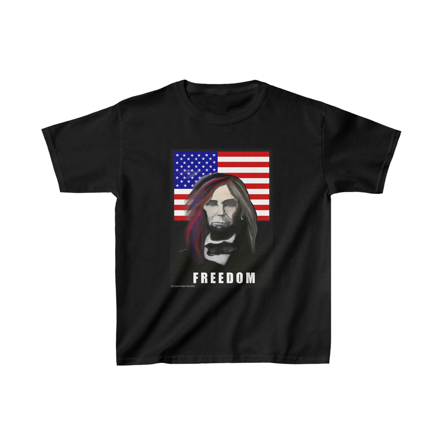 Long - Haired Lincoln Kids T shirt