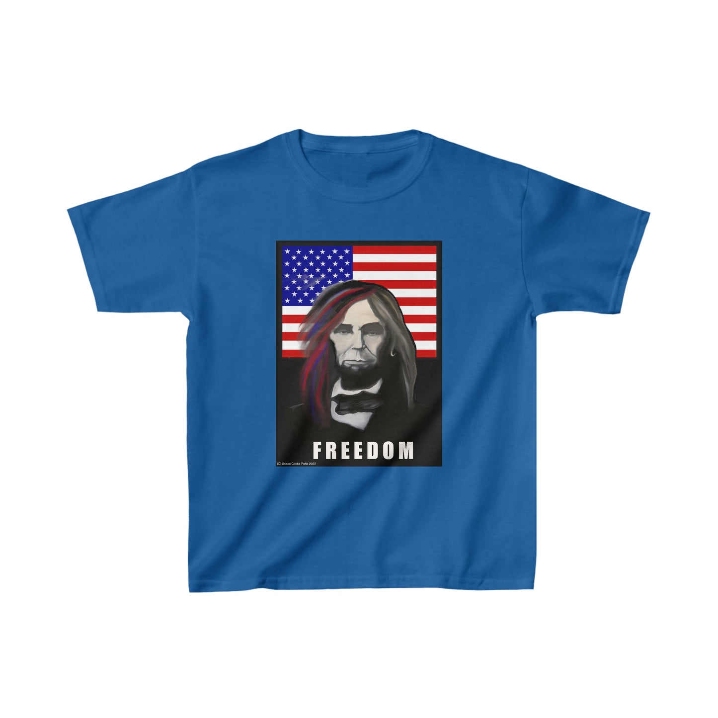 Long - Haired Lincoln Kids T shirt