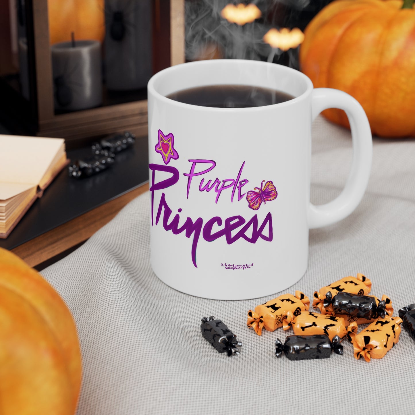Original Art Purple Prince - coffee mug - Prince - Purple Rain - Prince mugs - Purple Rain Movie - Prince fans - Prince gifts