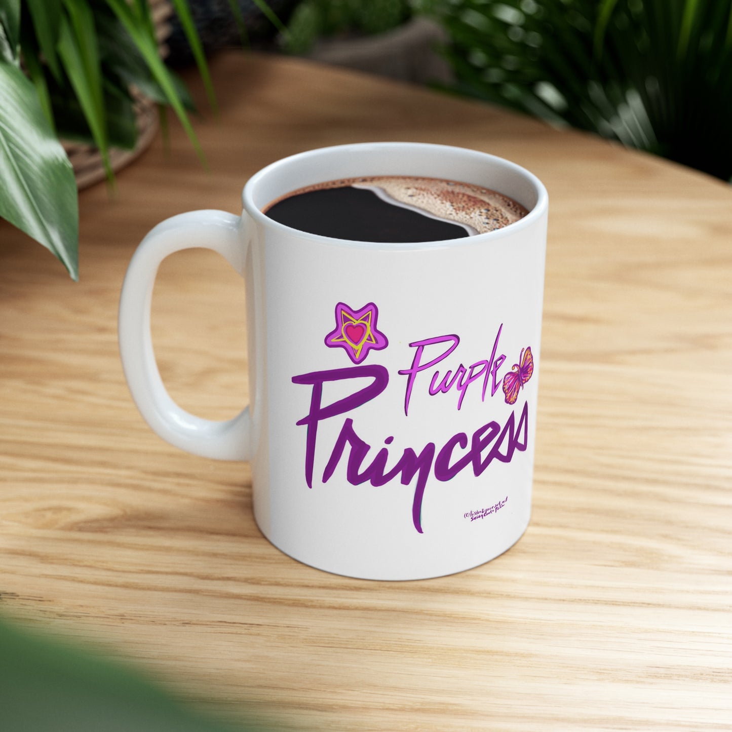 Original Art Purple Prince - coffee mug - Prince - Purple Rain - Prince mugs - Purple Rain Movie - Prince fans - Prince gifts