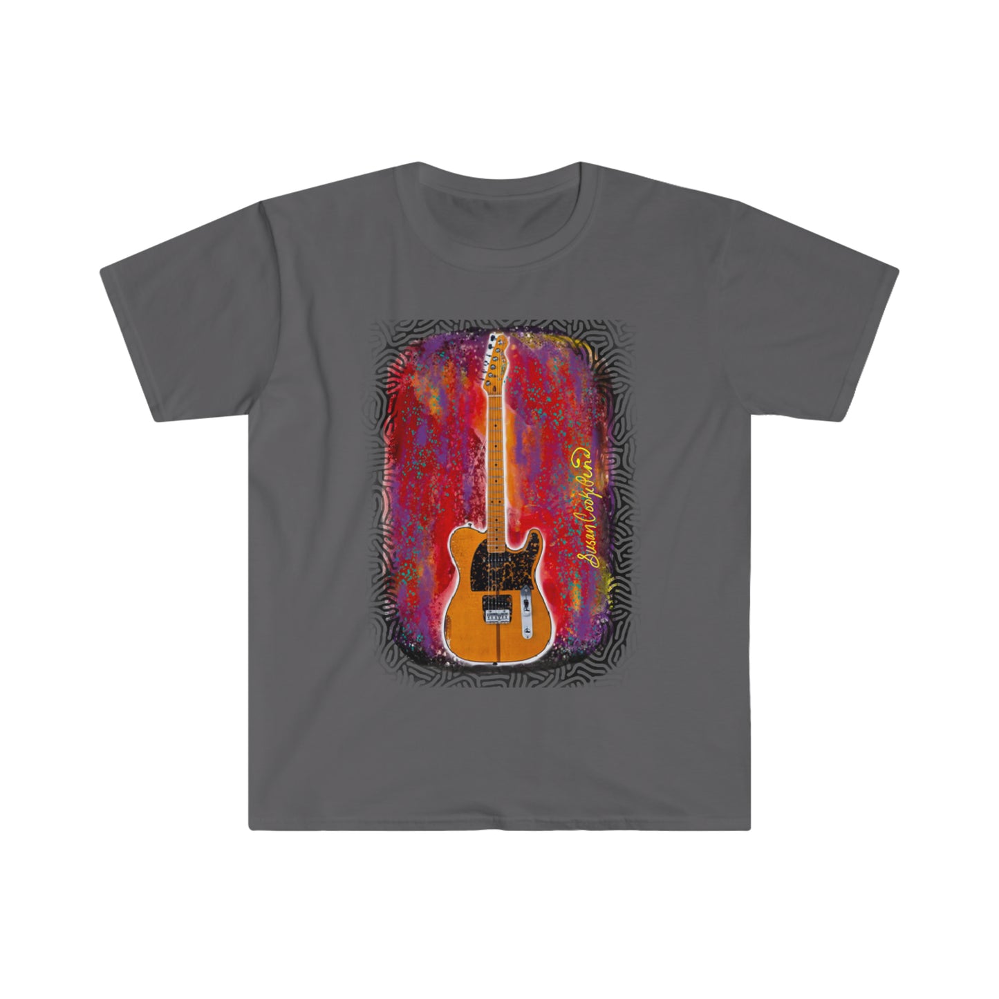 Prince - original art - Prince art - t shirt - tee - t-shirt - Prince t-shirt - Prince guitar - guitar shirt - guitar - musician shirt