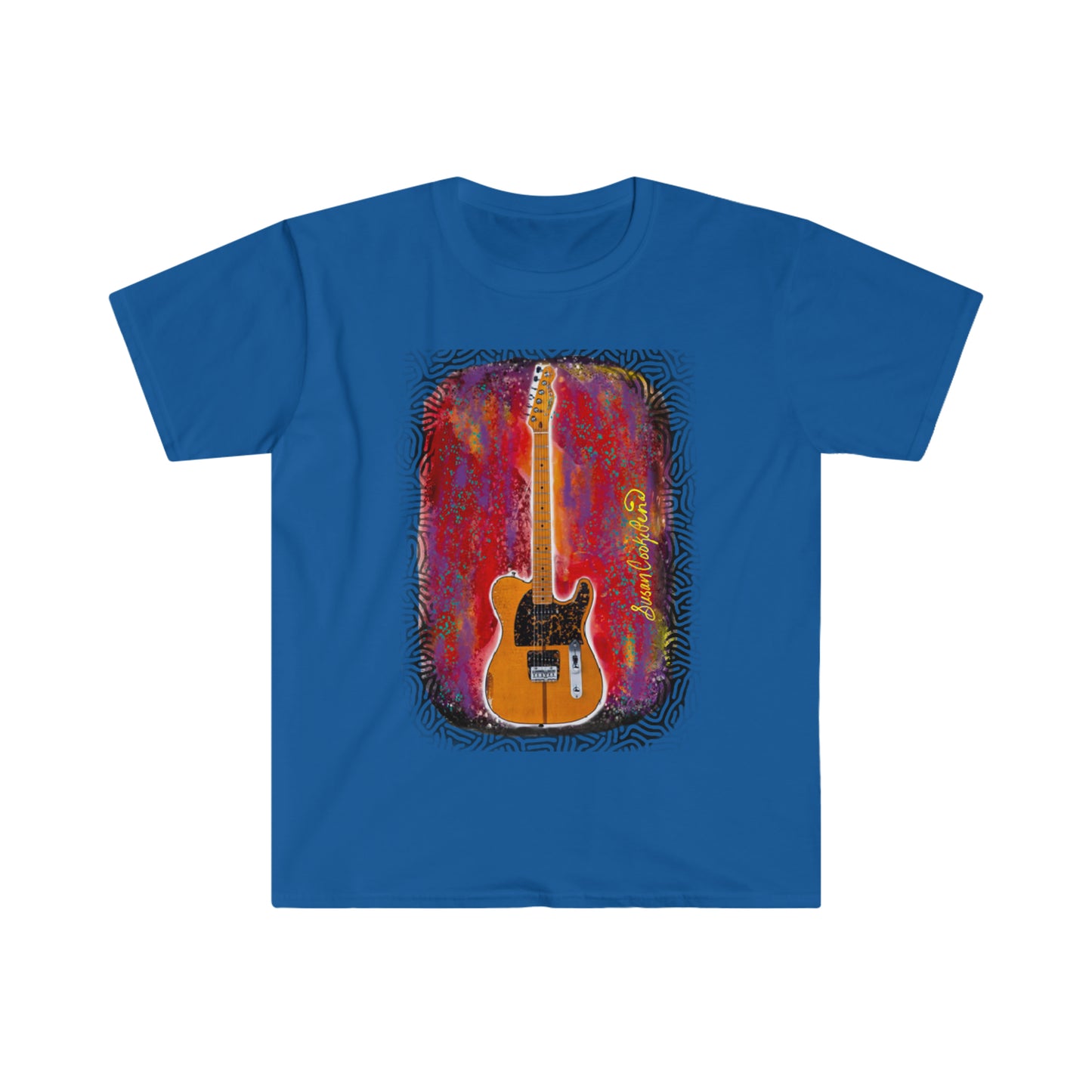 Prince - original art - Prince art - t shirt - tee - t-shirt - Prince t-shirt - Prince guitar - guitar shirt - guitar - musician shirt