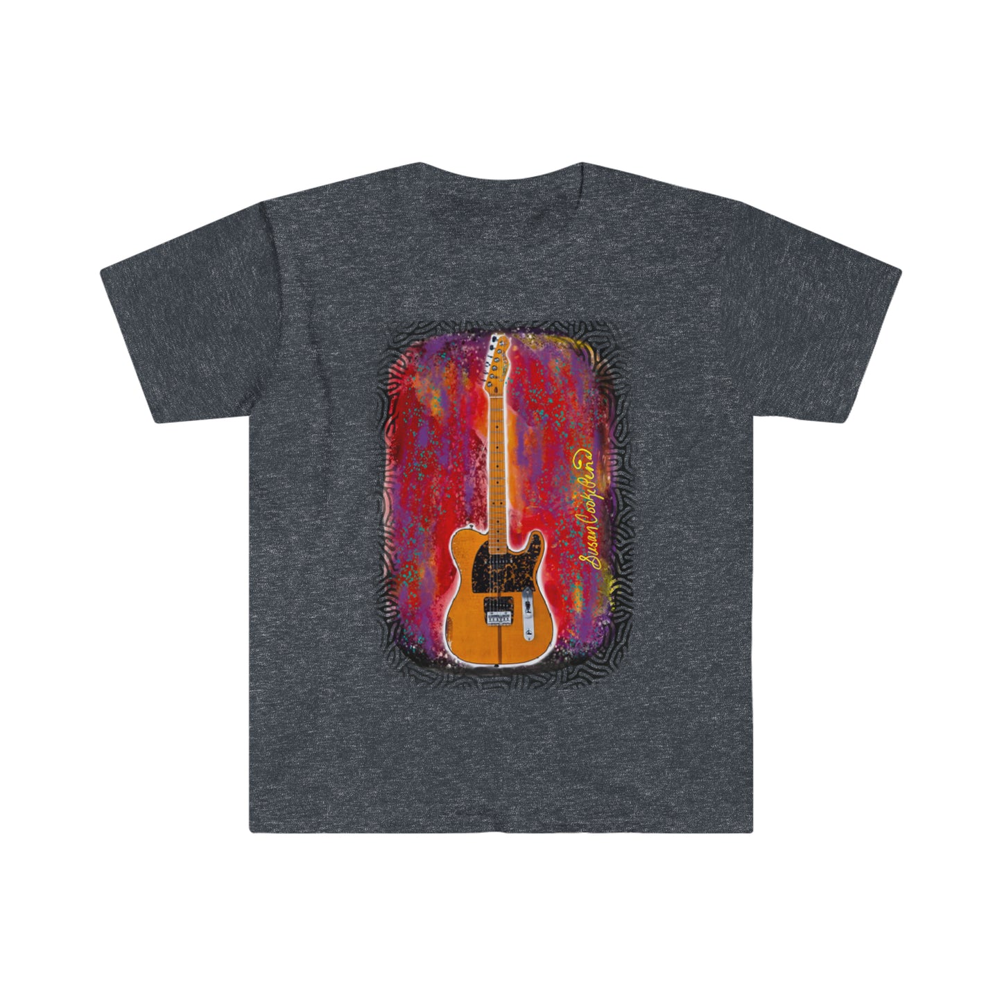 Prince - original art - Prince art - t shirt - tee - t-shirt - Prince t-shirt - Prince guitar - guitar shirt - guitar - musician shirt