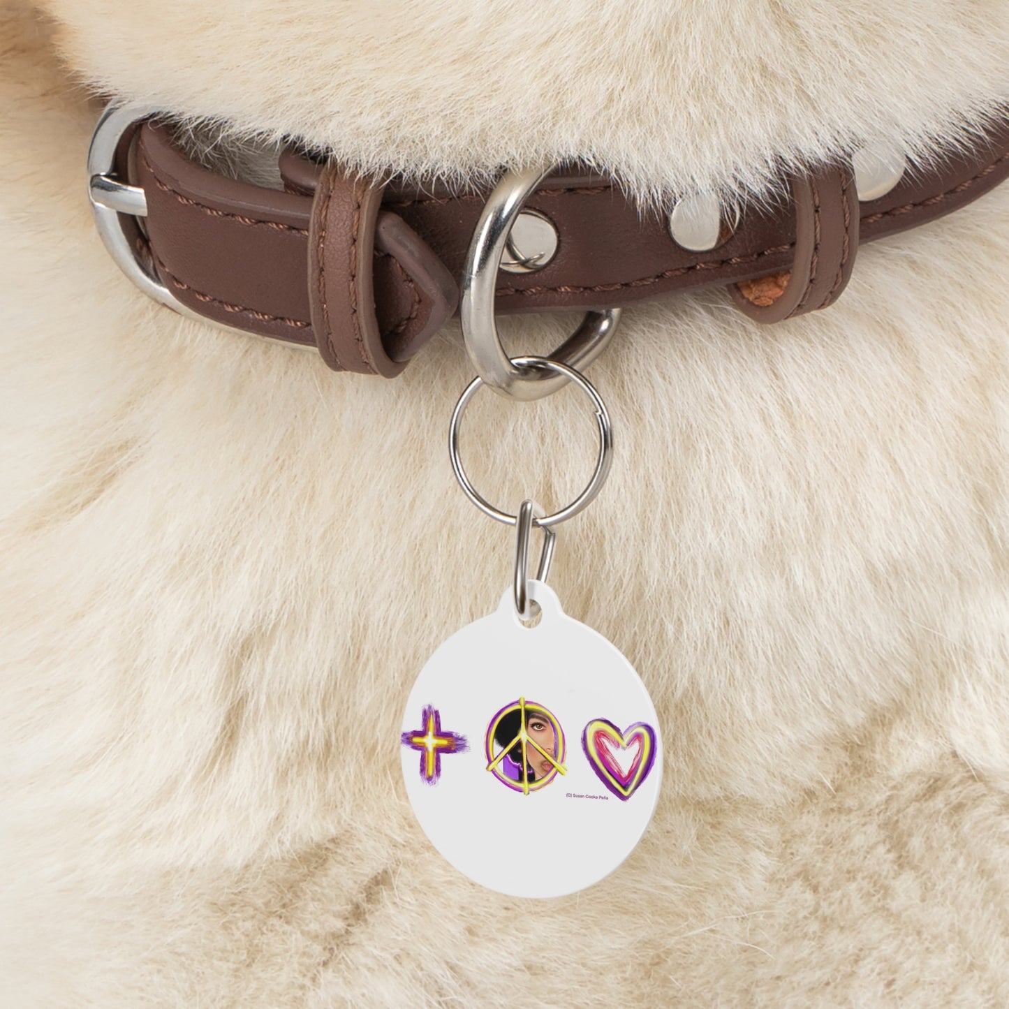 Metal - Pet Tag - Pet charm - Pet gift - dog charm - cat charm - cat tag - dog jewelry - cat jewelry - Prince - Prince charm