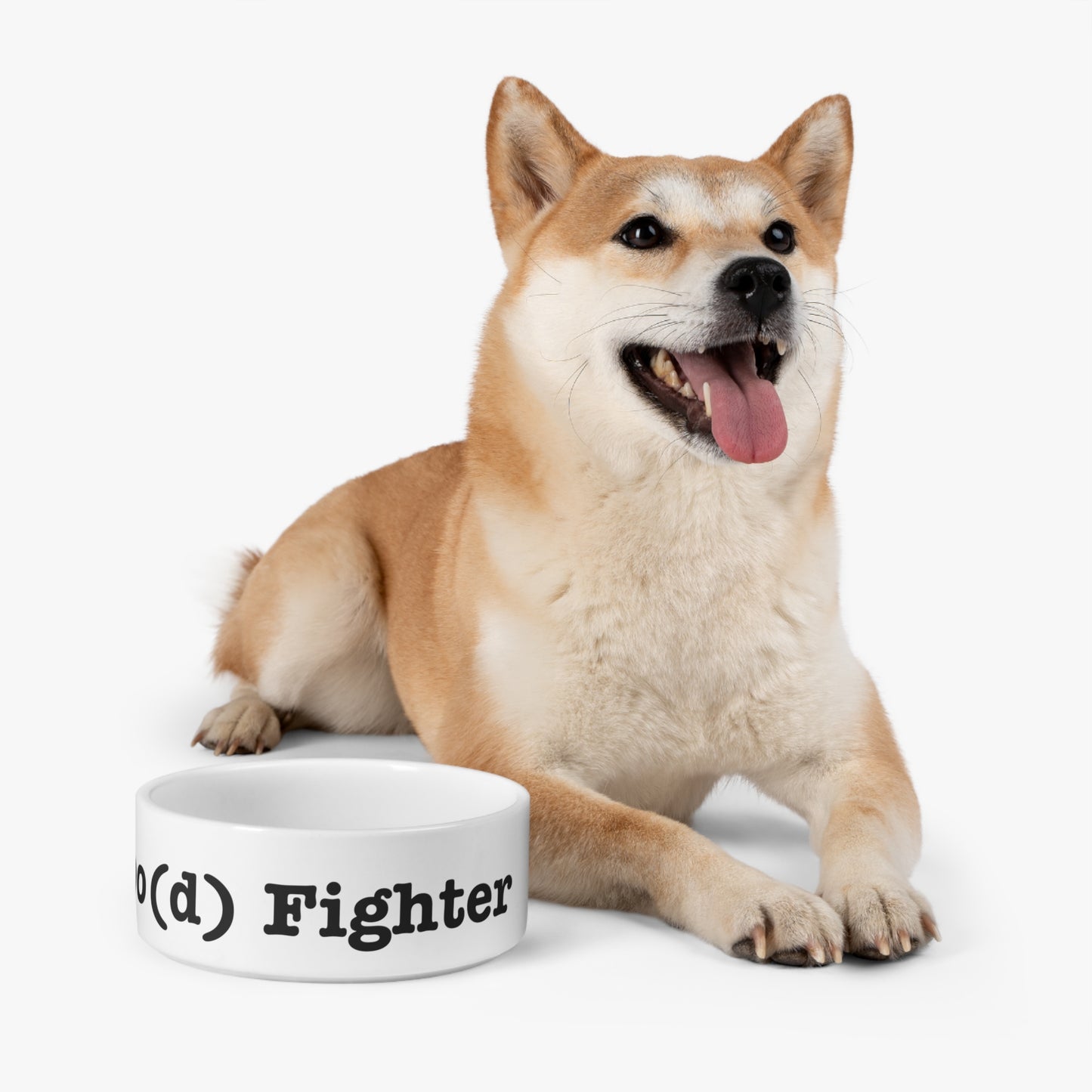 Foo fighter - pet food bowl - Pet Bowl - Dog Bowl - Cat Bowl - mommy loves me - fur baby - foo fighter gift - foo fighter fan - food fight