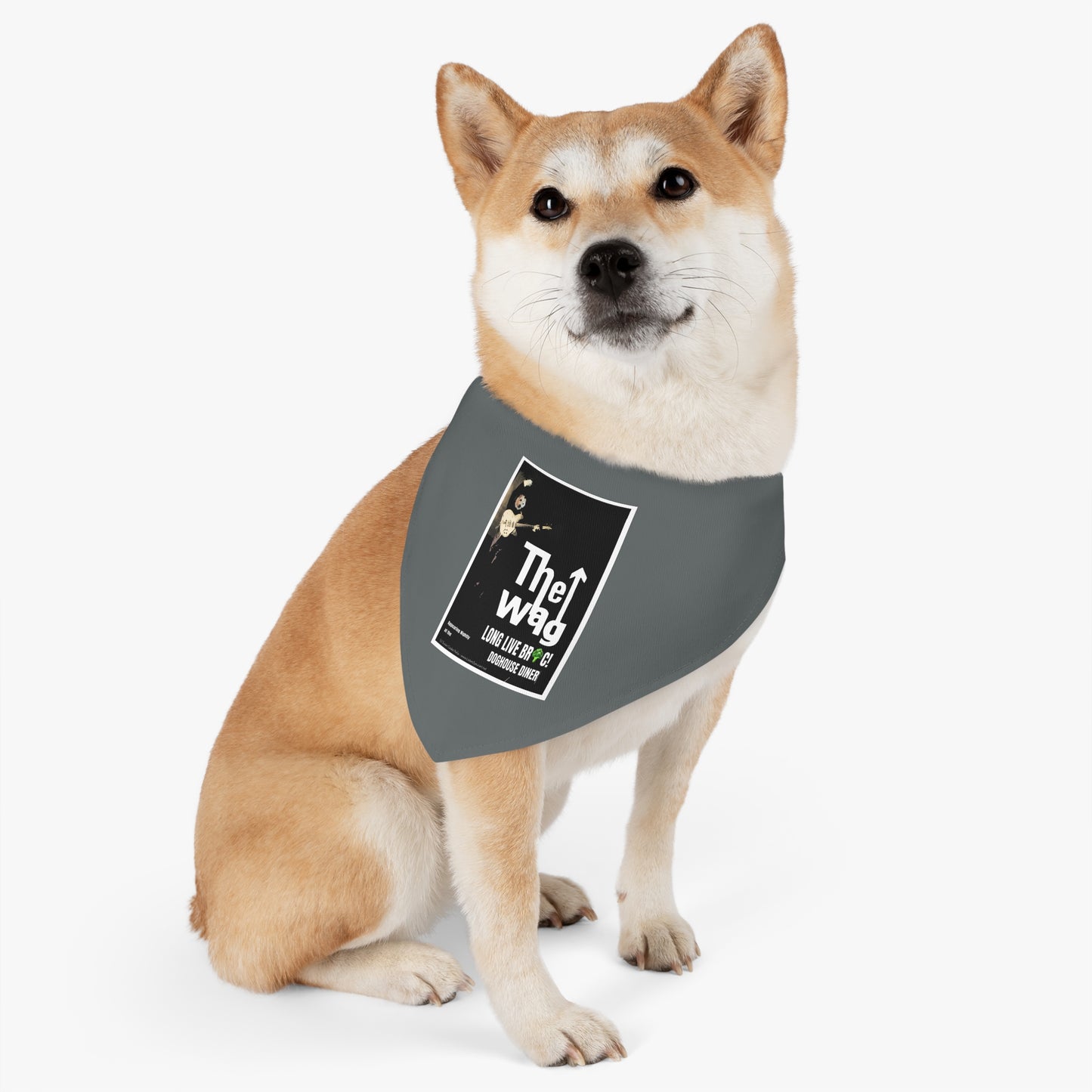 Sir Brennan Who Inspired bandana - Rock and roll Pet - Dog - Cat - The Who - Bandana Collar - Dog bandanas - Cat Bandanas - Custom bandanas - Daltrey - Townsend