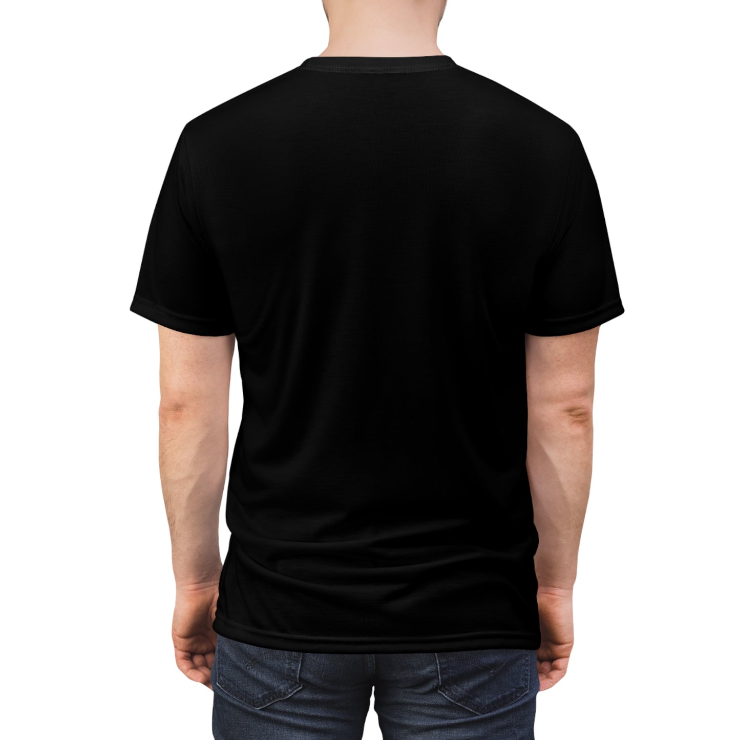 Bowie Inspired Art by SCP AOP (All Over Print) T shirt - Unisex Cut & Sew Tee (AOP) - David Bowie