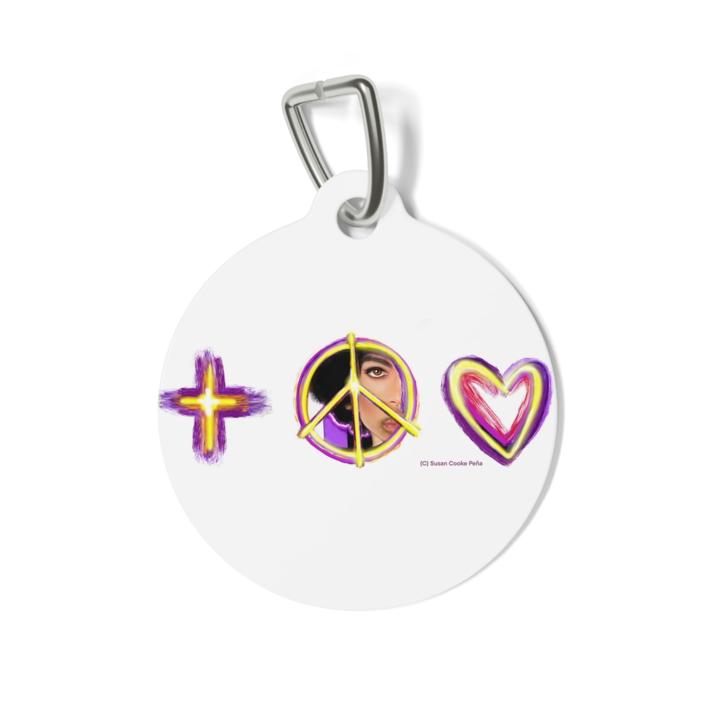 Metal - Pet Tag - Pet charm - Pet gift - dog charm - cat charm - cat tag - dog jewelry - cat jewelry - Prince - Prince charm