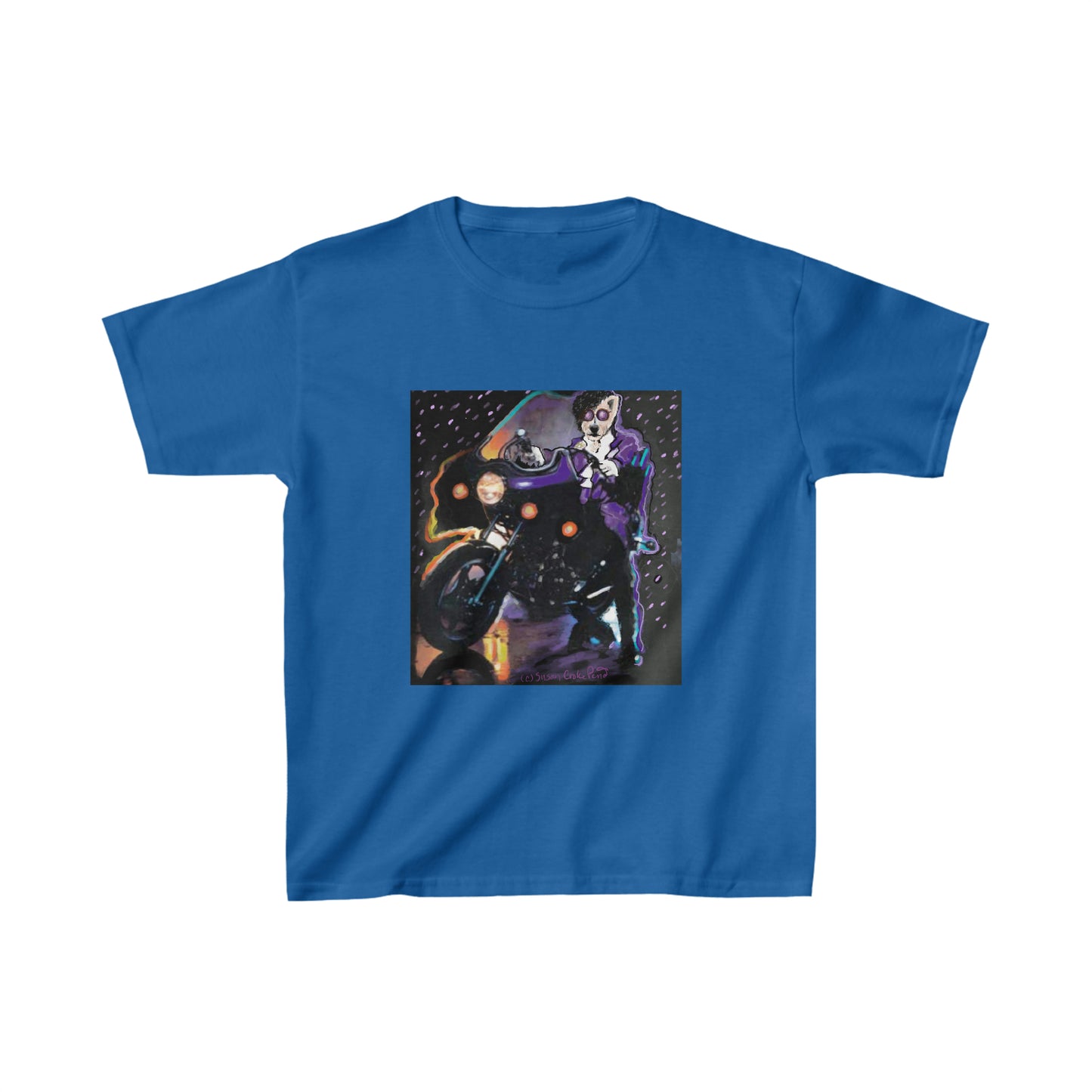 Prince - Kids t shirt - Dog - Purple Rain - Prince lyric - Prince quote - prince gift - Kids Heavy Cotton Tee - Prince art -Prince shirt