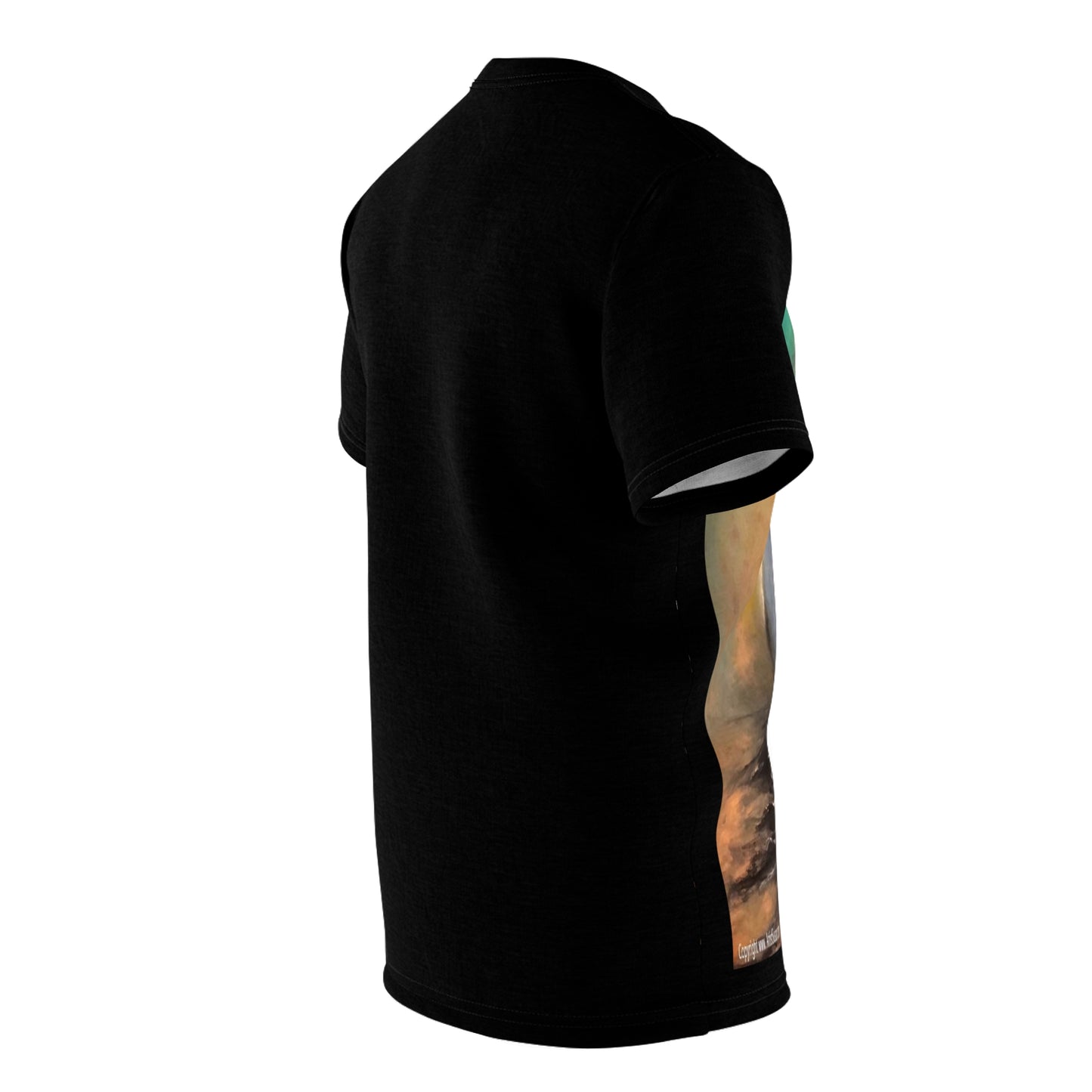 Bowie Inspired Art by SCP AOP (All Over Print) T shirt - Unisex Cut & Sew Tee (AOP) - David Bowie