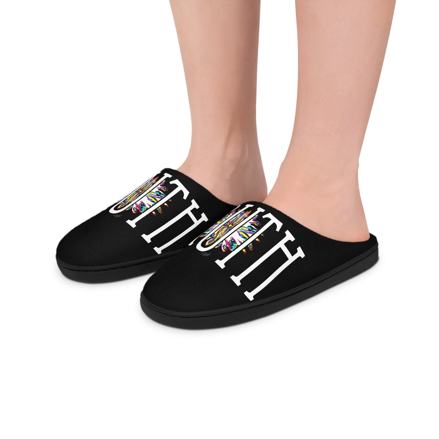 Truth original Art by SCP -Women's Indoor Slippers