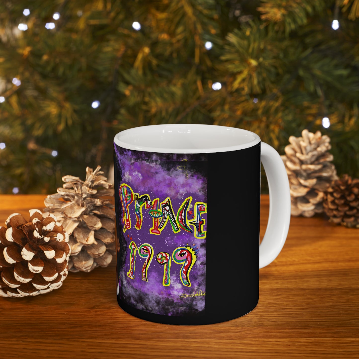 Original Art Prince-Inspired 1999 mug - prince coffee mug - Prince - Purple Rain - Prince mugs - Purple Rain - Prince quote - Prince Lyric