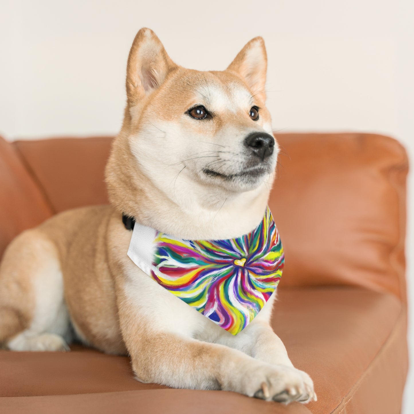 Artsy Bandana - Pet - Dog - Cat - Bandana Collar - Dog bandanas - Cat Bandanas - bandanas - unique bandanas - artist gift - art