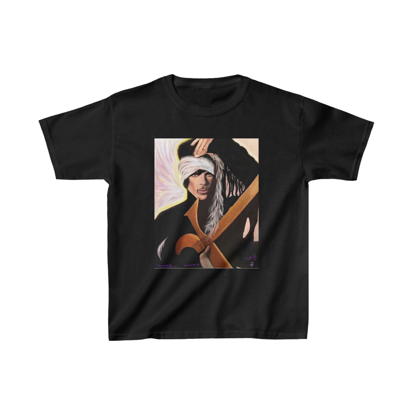 Prince - Original art - artwork - Kids t shirt - 1999 - Prince shirt for kids - prince gift - Kids Cotton Tee - Prince art -Prince shirt