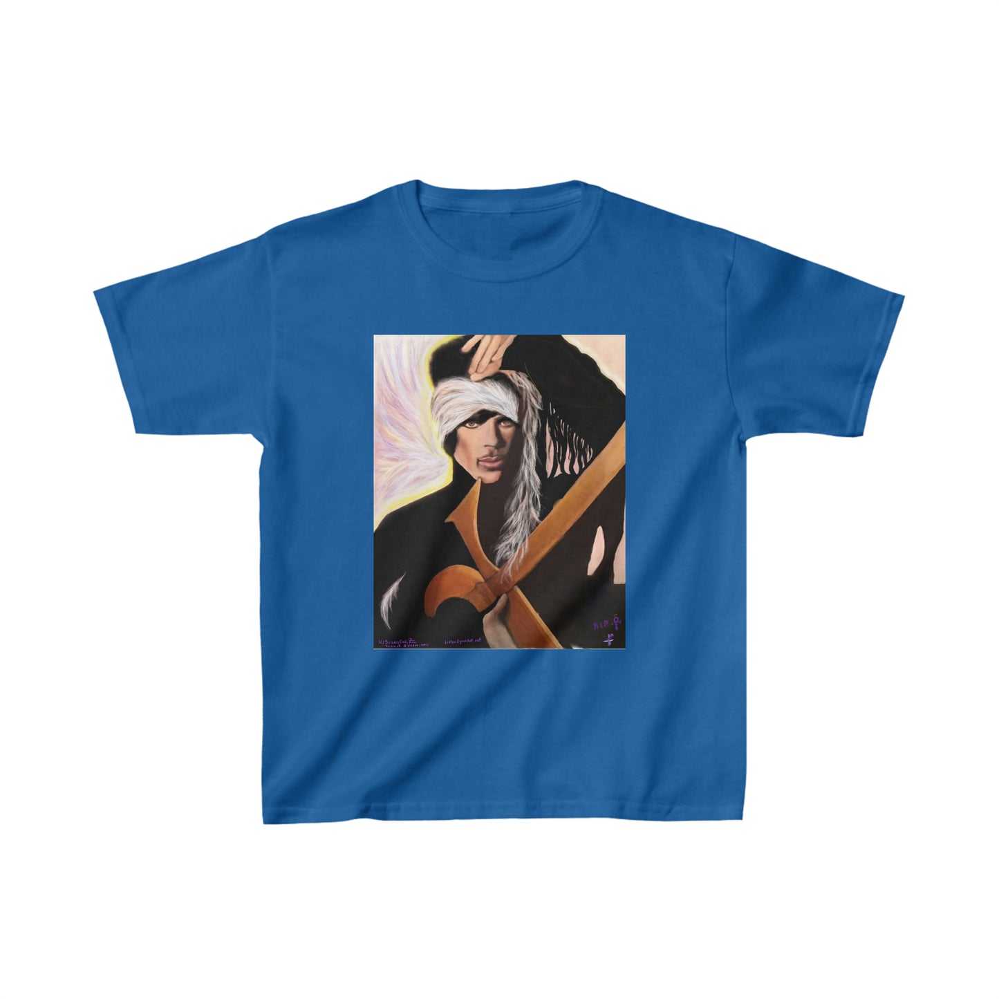 Prince - Original art - artwork - Kids t shirt - 1999 - Prince shirt for kids - prince gift - Kids Cotton Tee - Prince art -Prince shirt