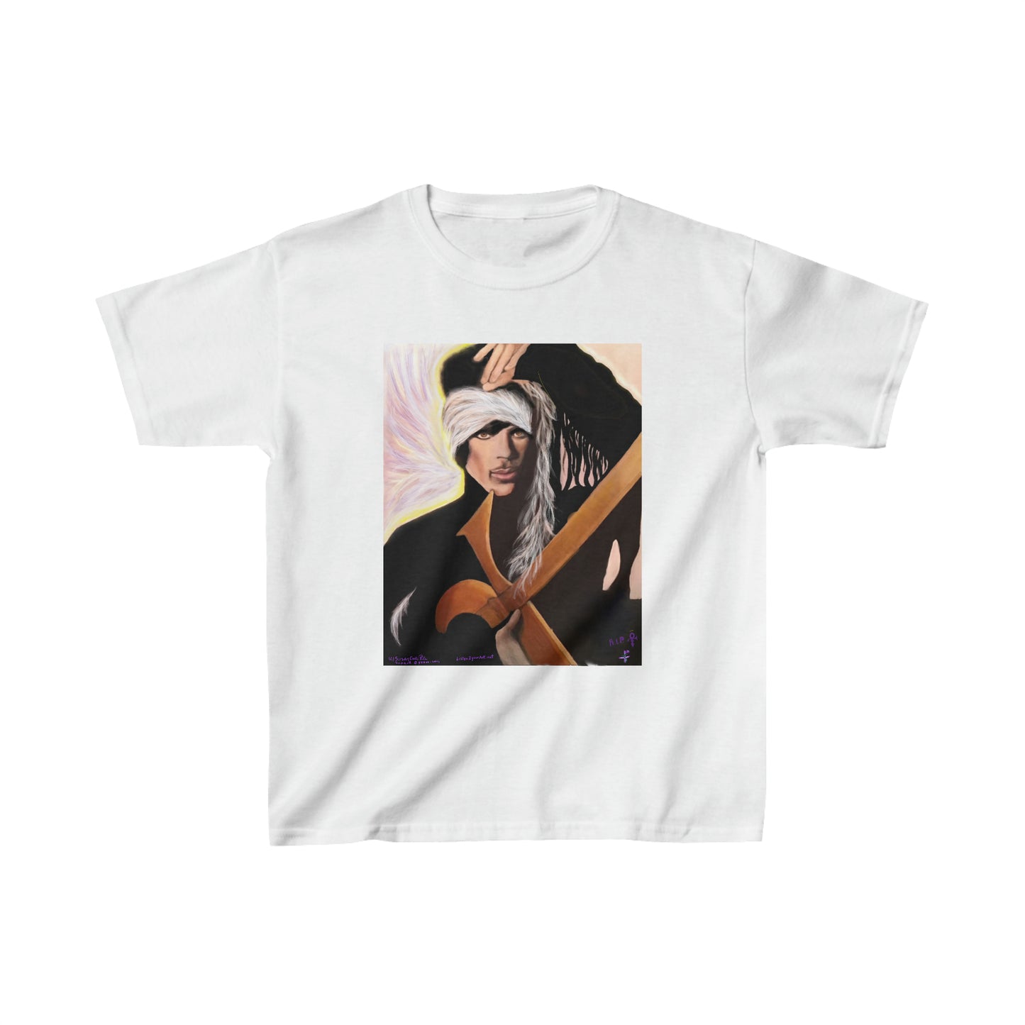 Prince - Original art - artwork - Kids t shirt - 1999 - Prince shirt for kids - prince gift - Kids Cotton Tee - Prince art -Prince shirt
