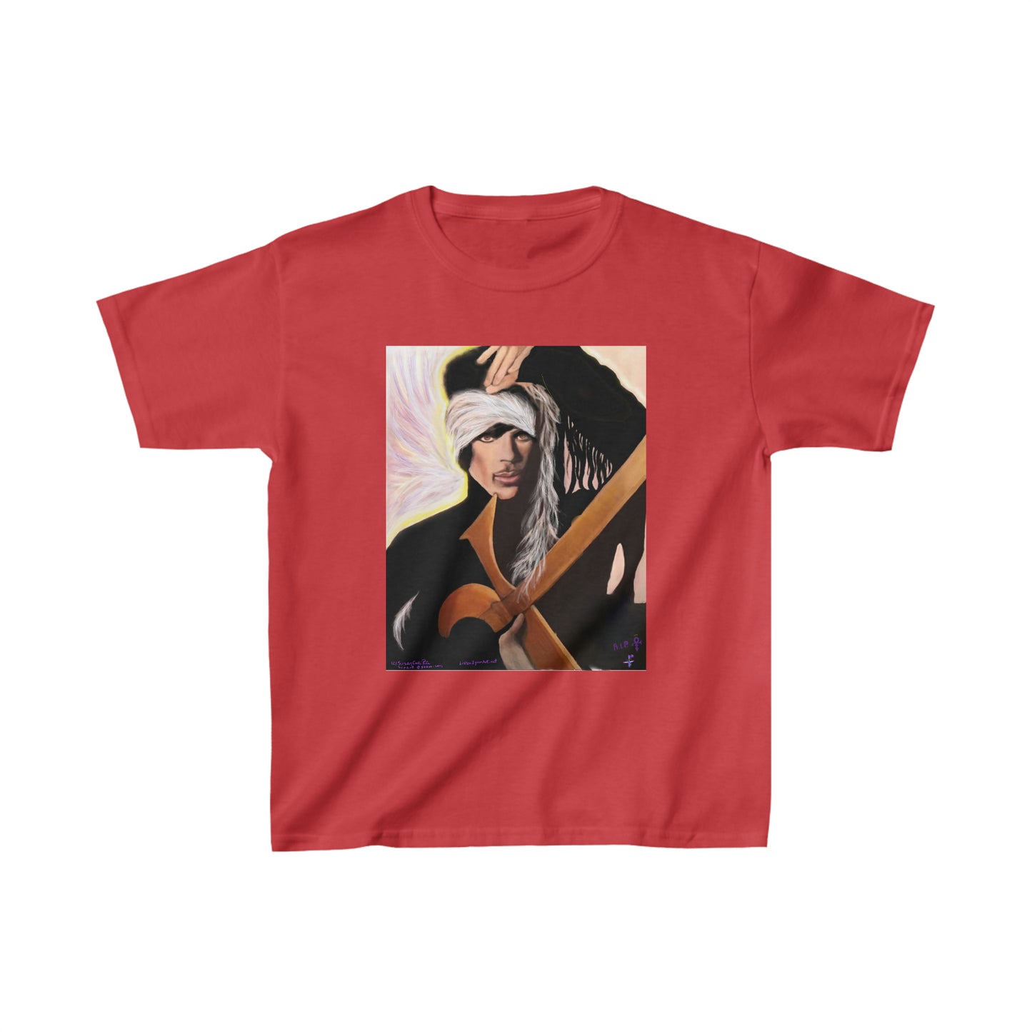 Prince - Original art - artwork - Kids t shirt - 1999 - Prince shirt for kids - prince gift - Kids Cotton Tee - Prince art -Prince shirt