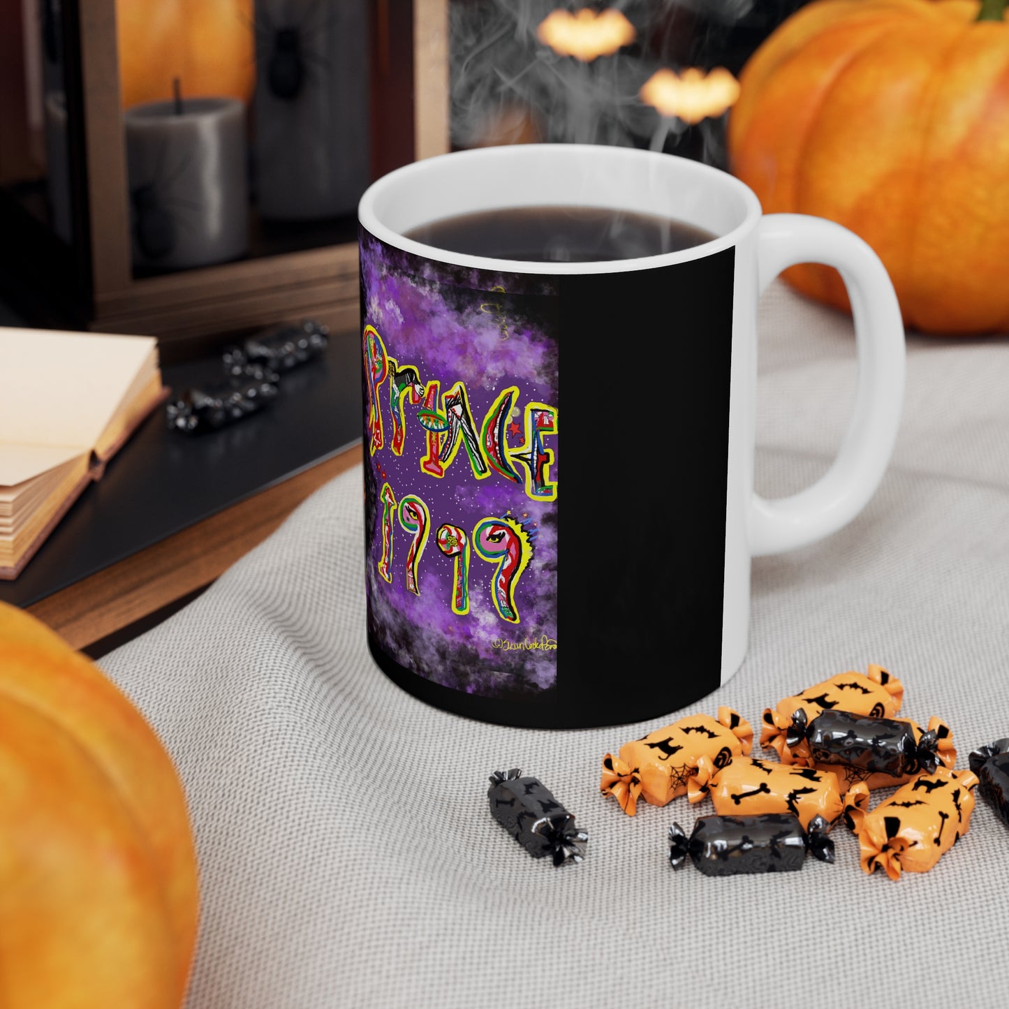 Original Art Prince-Inspired 1999 mug - prince coffee mug - Prince - Purple Rain - Prince mugs - Purple Rain - Prince quote - Prince Lyric