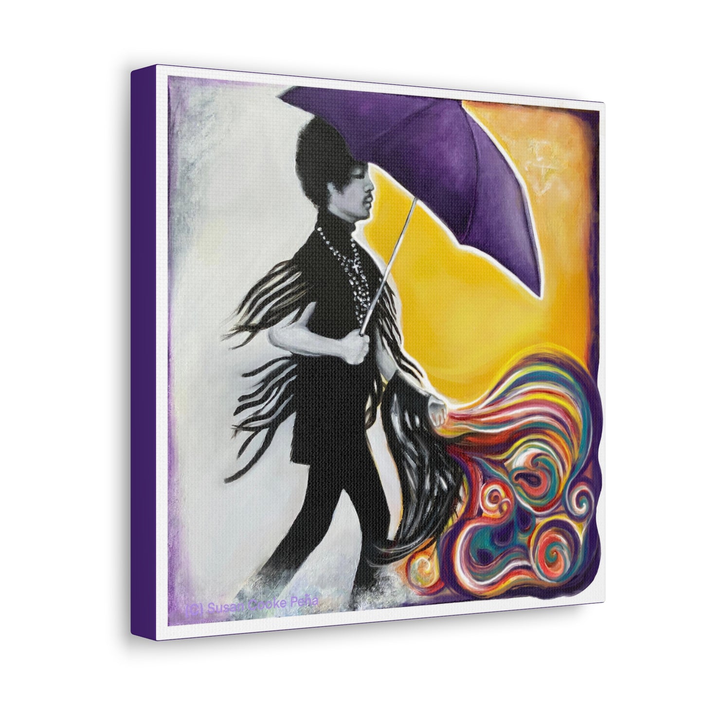 Prince-inspired Art by SCP - canvas wall art