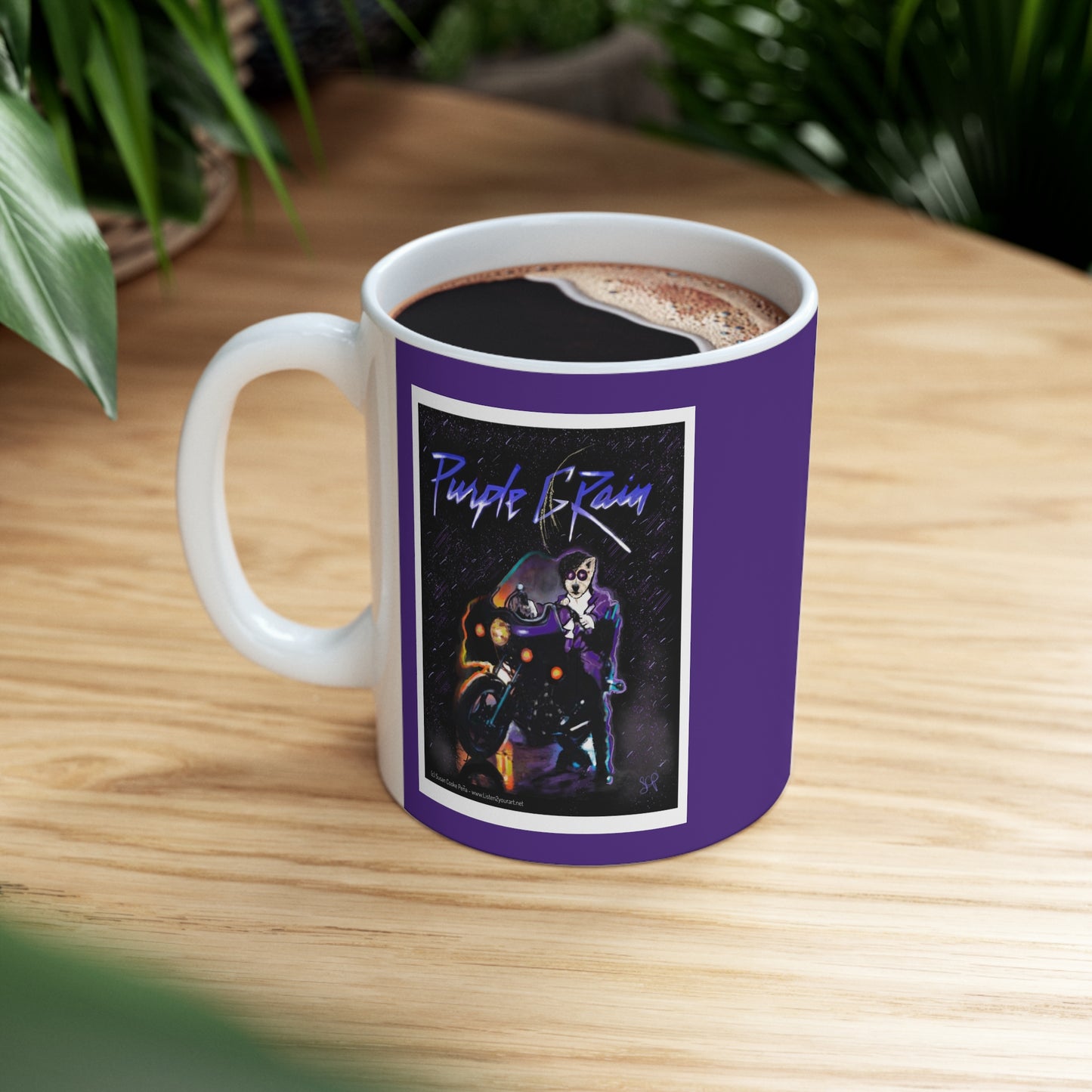 Sir Brennan Purple Grain - inspired by - Prince - Purple Rain - Prince mugs - Purple Rain Movie - Prince fans - Prince gifts