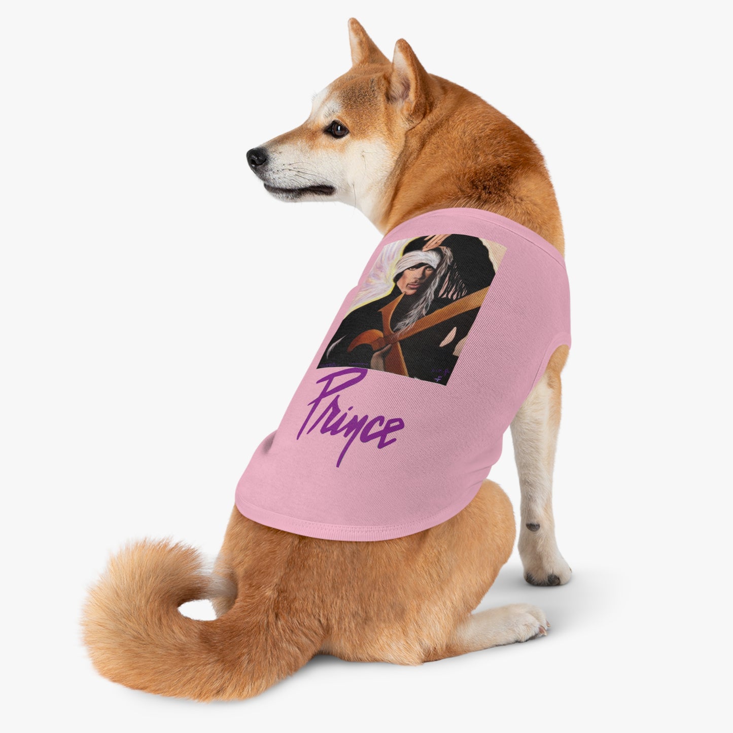 Prince - guitar - prince t-shirt - pet shirt - pet t-shirt - dog t-shirt - cat t-shirt - pet tee - dog clothes - purple rain