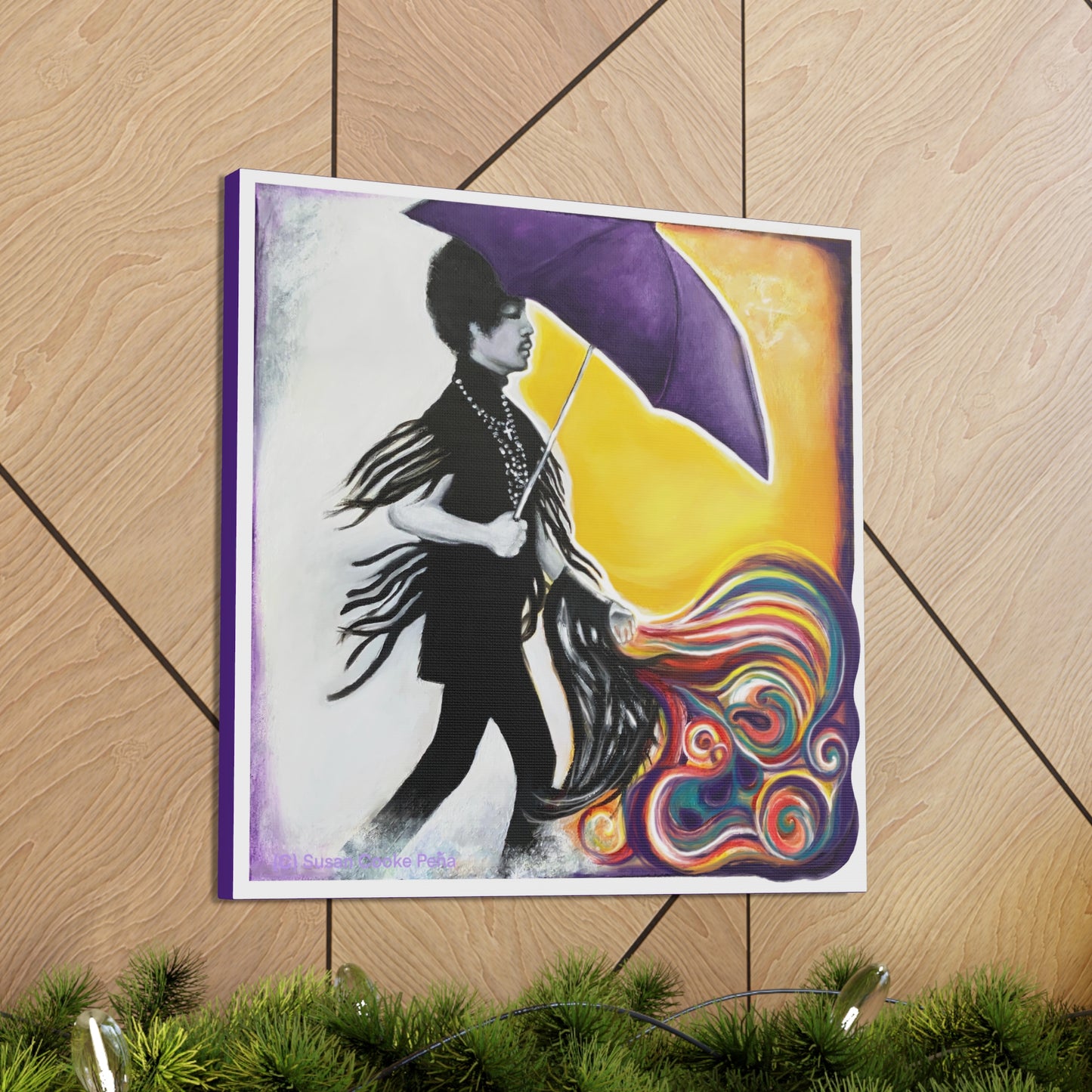 Prince-inspired Art by SCP - canvas wall art