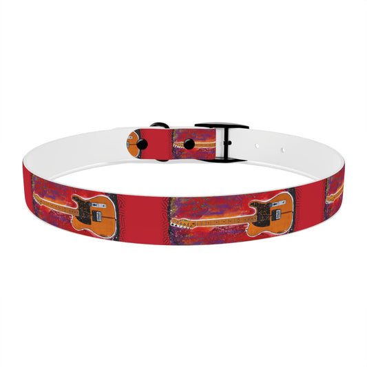 Prince - Guitar - Dog Collar - Prince dog collar - guitar dog collar - custom dog - gifts - guitar gift - guitar themed - rock n roll