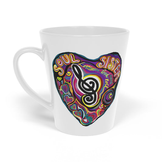 Heart Shape - Soul Sister Coffee mug - Sister Gifts -Mug - cutom coffee mugs - women coffee mugs - mugs for friends - unique coffee mugs