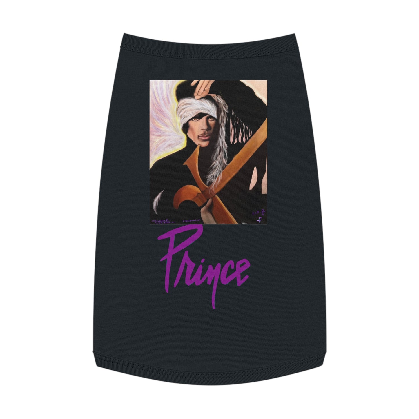 Prince - guitar - prince t-shirt - pet shirt - pet t-shirt - dog t-shirt - cat t-shirt - pet tee - dog clothes - purple rain