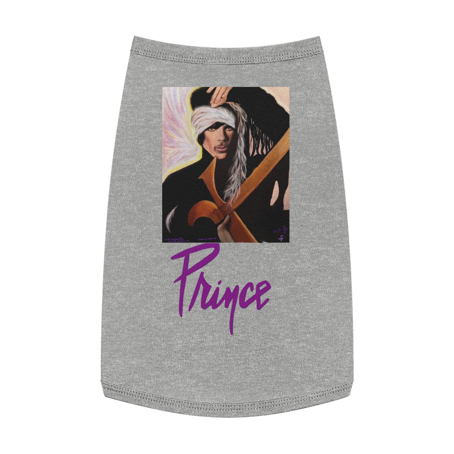 Prince - guitar - prince t-shirt - pet shirt - pet t-shirt - dog t-shirt - cat t-shirt - pet tee - dog clothes - purple rain