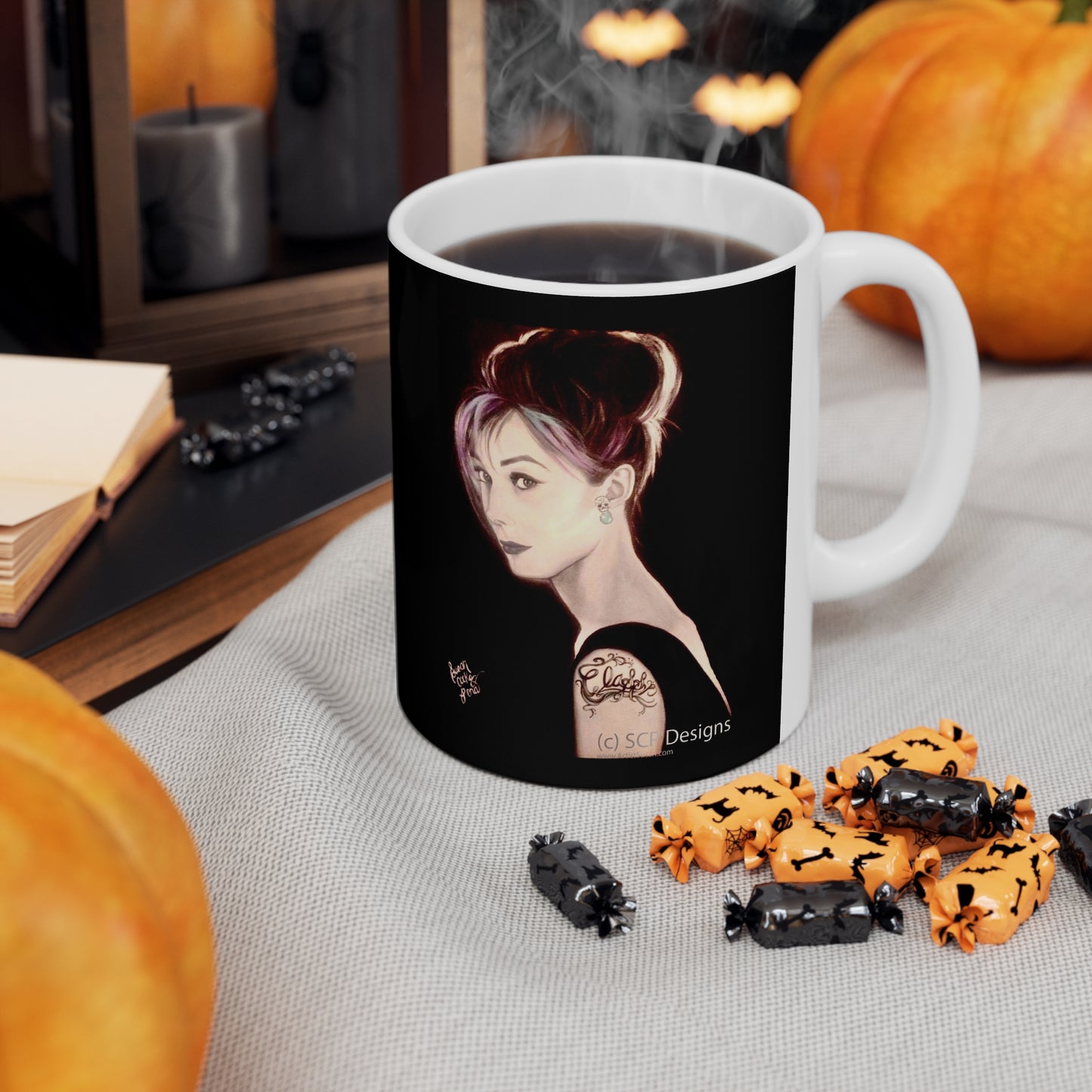 Breakfast at Tiffanys - Audrey Hepburn - class - Tiffany coffee mug - tiffanys mug - movie coffee mug