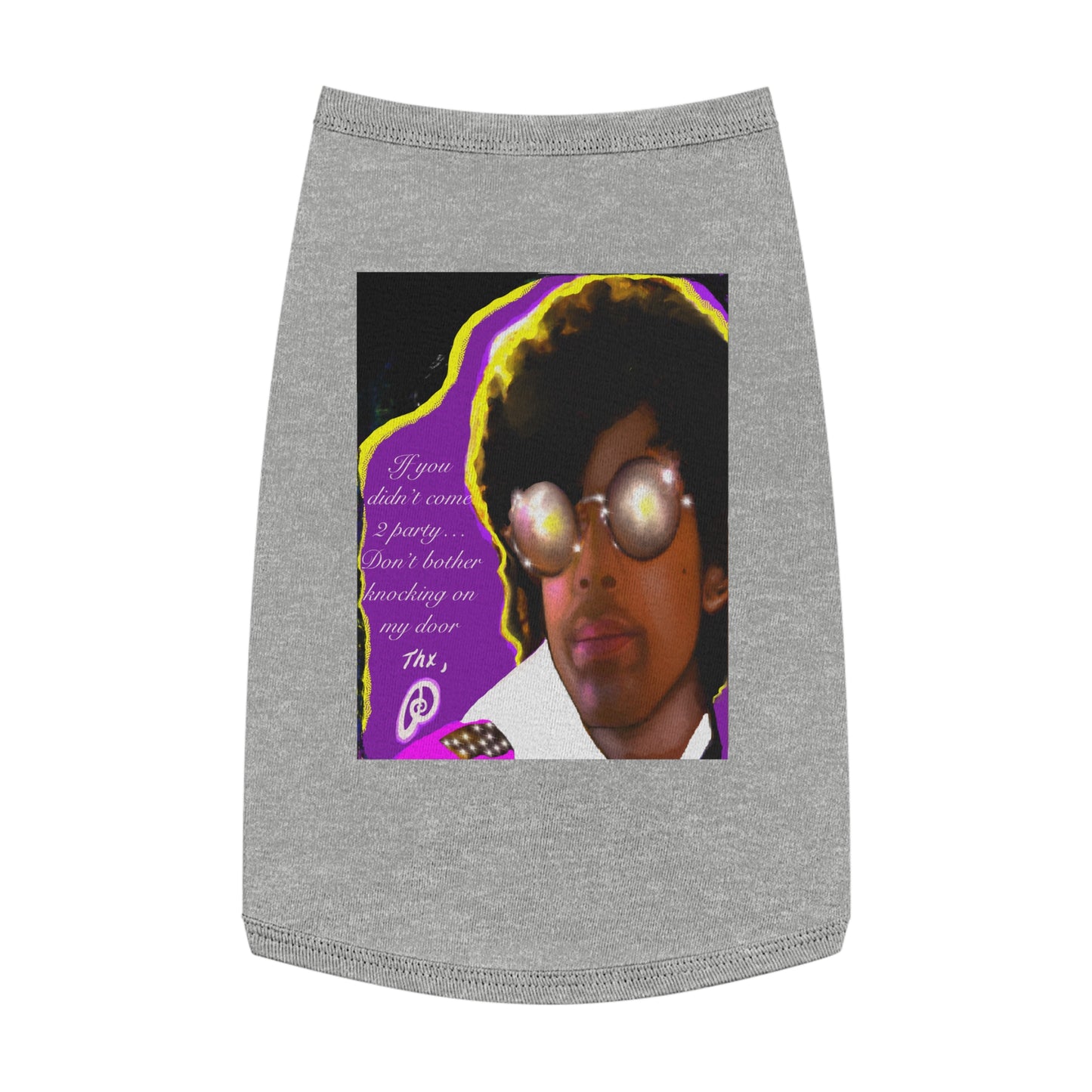 Prince tee - guitar - prince t-shirt - pet shirt - pet t-shirt - dog t-shirt - cat t-shirt - pet tee - dog clothes - purple rain -1999