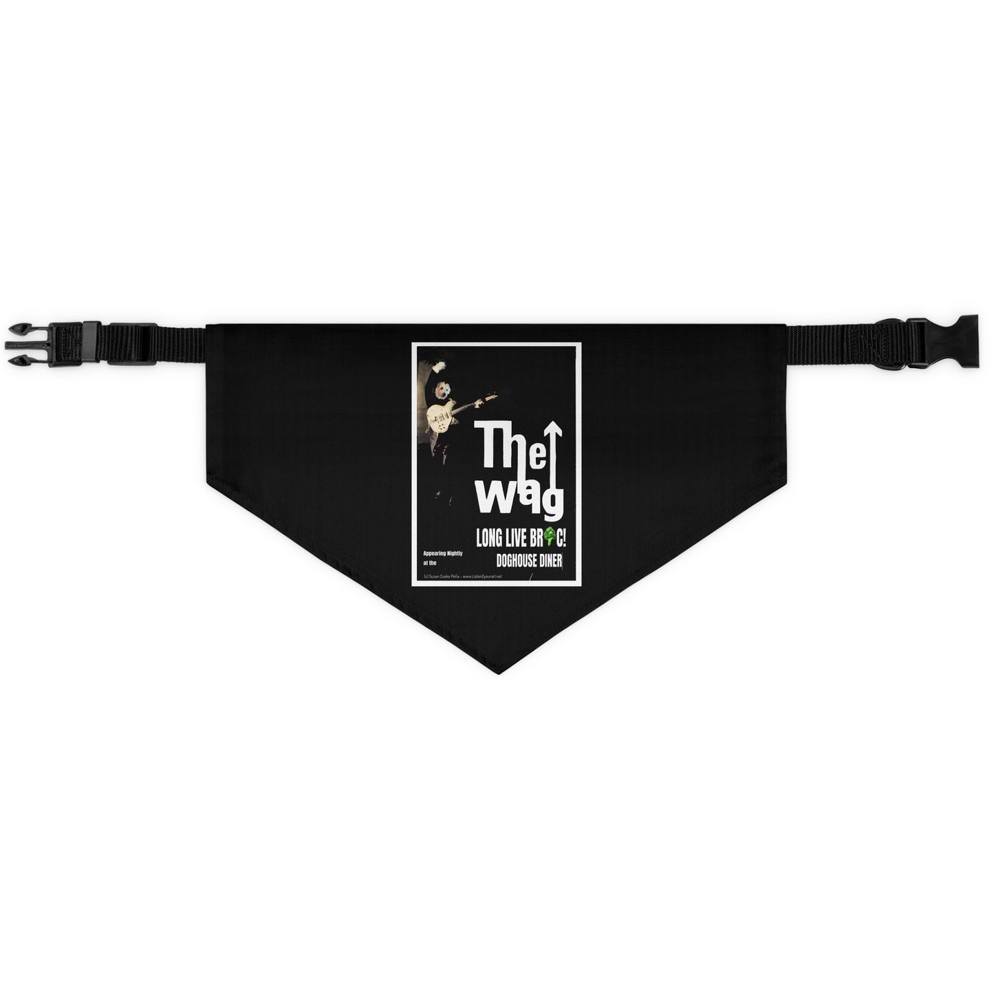 Inspired by The Who - Pet - Dog - Cat - Bandana Collar - Dog bandanas - Cat Bandanas - bandanas - classic rock fan - rock and roll