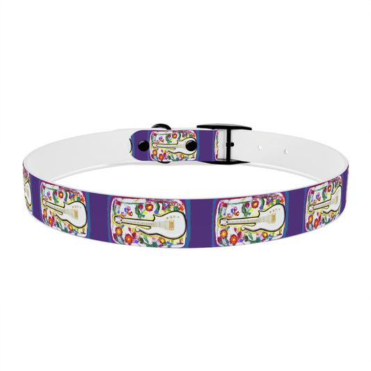 Prince - Guitar - Dog Collar - Prince dog collar - guitar dog collar - custom dog - gifts - guitar gift - guitar themed - rock n rol