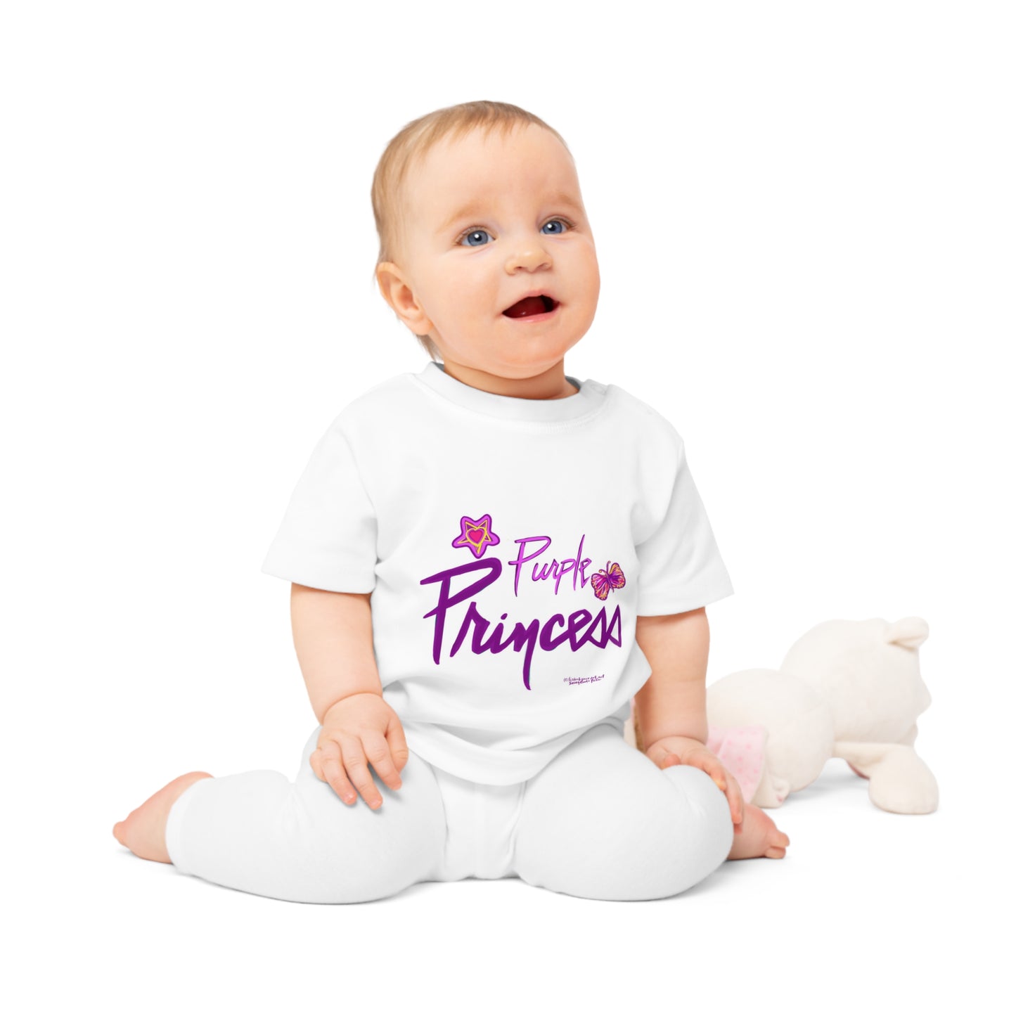 Prince - Purple Princess - Princess - Baby T-Shirt - Prince t shirt - Prince t-shirt - Prince onesie - Prince tee - Prince baby - Purple R