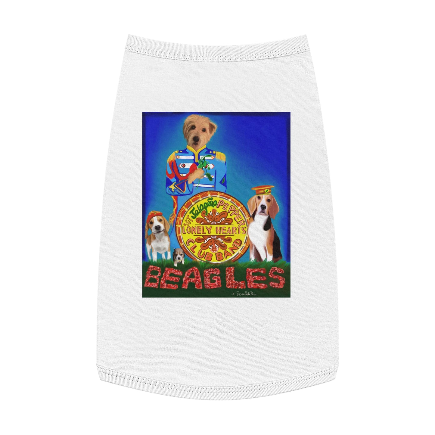 The Beagles Pet T-shirt - dogs - cats - Sir Brennan  Series - dog clothes - cat shirts - dog shirts - clothes for pets - dog gifts - cat gif