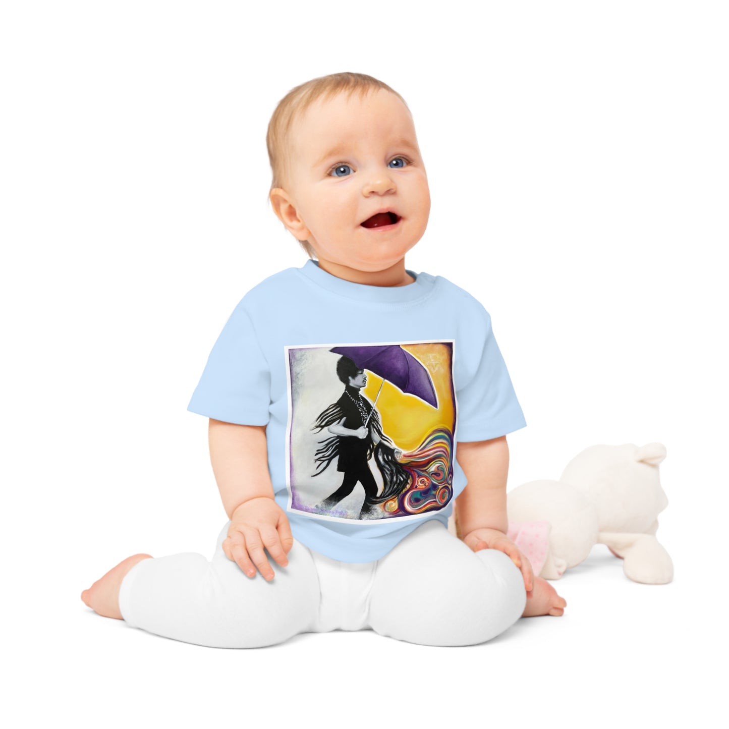 Prince - Purple Umbrella - Baby T-Shirt - Prince t shirt - Prince t-shirt - Prince onesie - Prince baby tee - Prince baby - Purple Rain