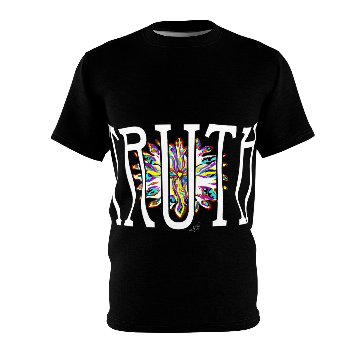 TRUTH  Art by SCP AOP (All Over Print) T shirt -  Unisex Cut & Sew Tee (AOP)