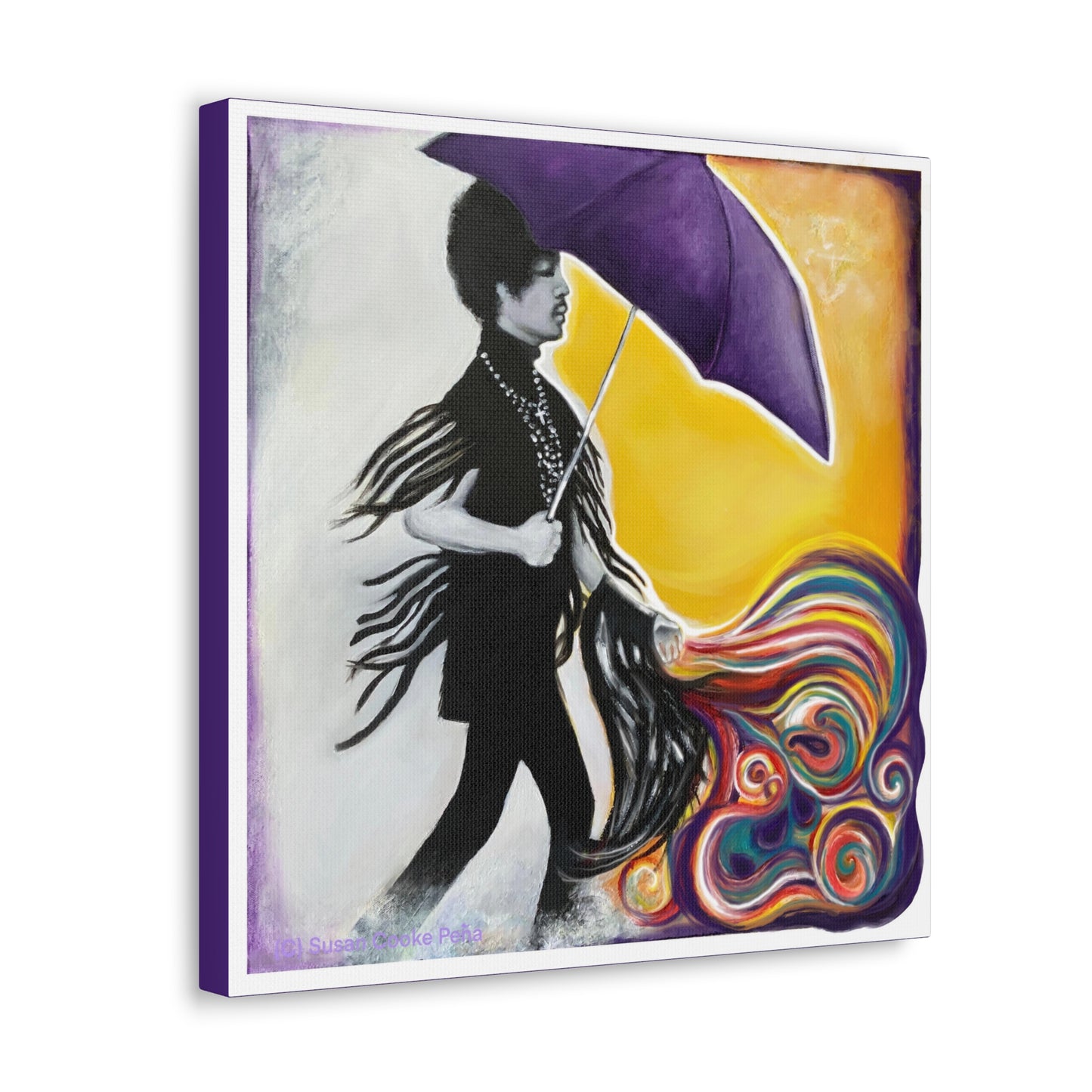 Prince-inspired Art by SCP - canvas wall art