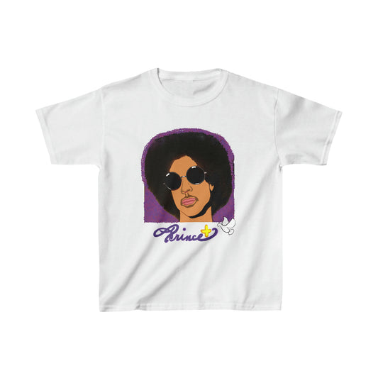 Prince - when doves cry- Kids t shirt - Prince Art - prince artwork - prince gift - Kids Cotton Tee - Prince art - Purple Rain