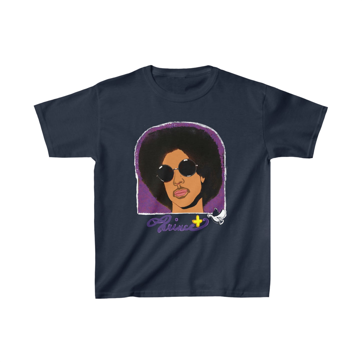 Prince - when doves cry- Kids t shirt - Prince Art - prince artwork - prince gift - Kids Cotton Tee - Prince art - Purple Rain